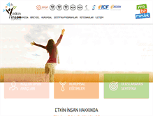 Tablet Screenshot of etkininsan.com